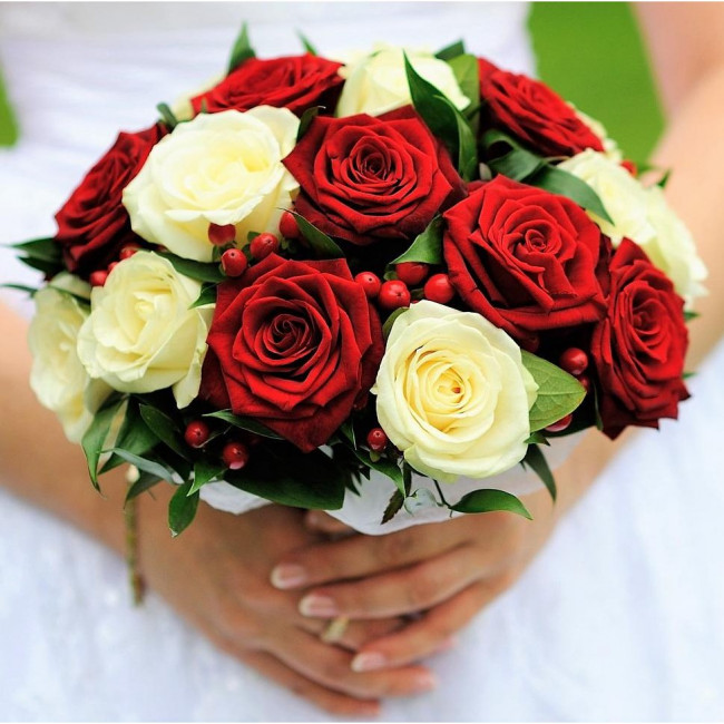 Букет цветов "Букет невесты №22" Букет цветов "Букет невесты №22"