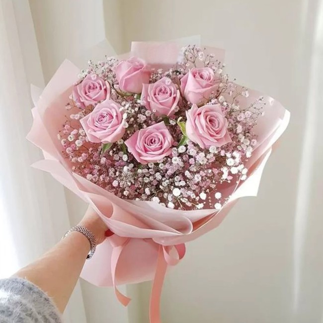 Букет цветов "Счастье в деталях"